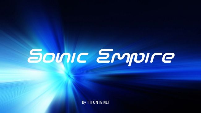 Sonic Empire example